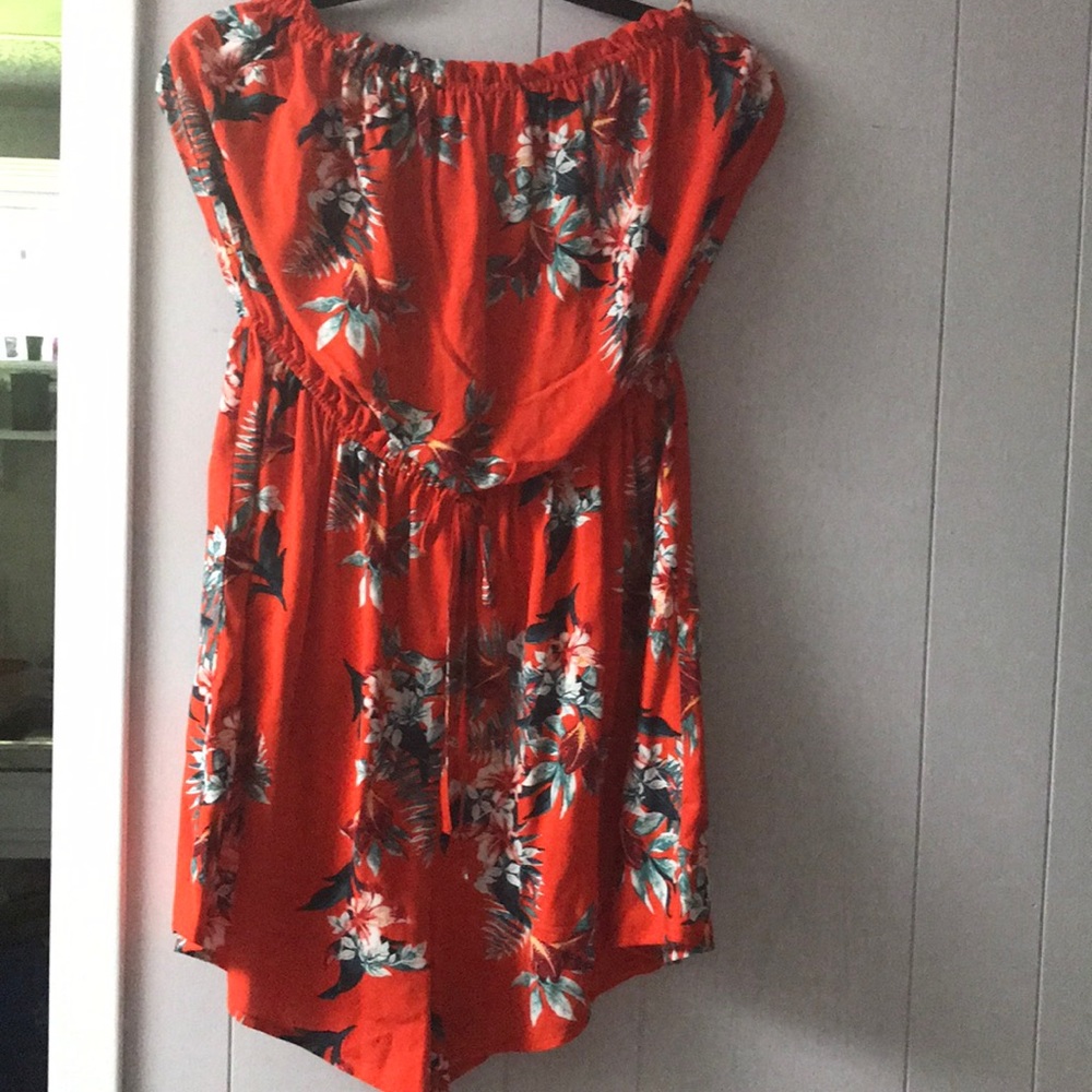 Strapless Romper